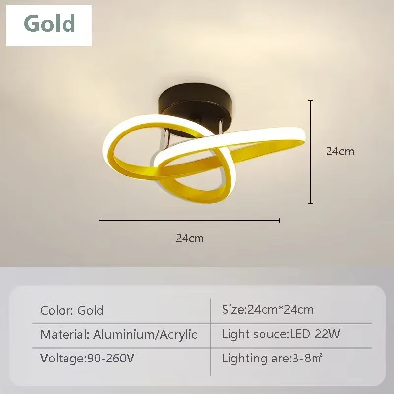 Modern LED Ceiling Light Led Lamps Aisle Stair Corridor Balcony Cloakroom Entrance Hotel Hallway Home Decor Led Lighting Lustre