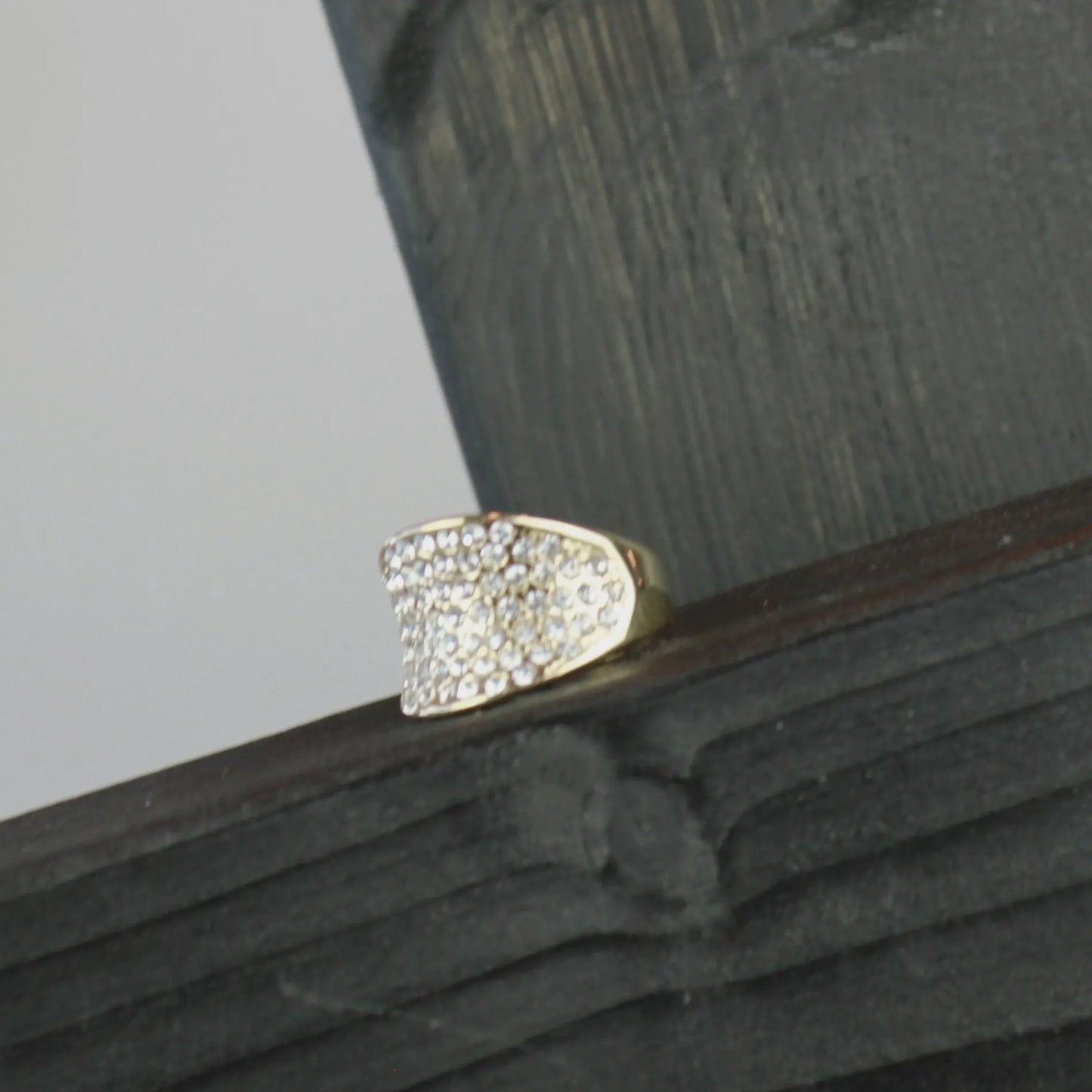 Joy Waterproof Clear Multi CZ Ring 18K Gold Plating - NordicDeals