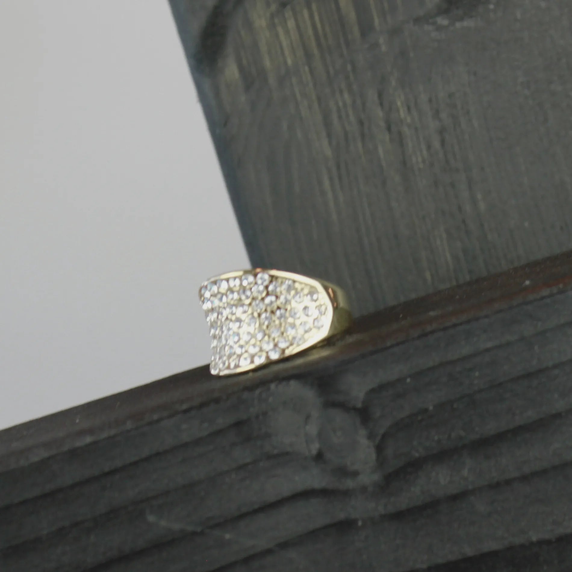 Joy Waterproof Clear Multi CZ Ring 18K Gold Plating - NordicDeals