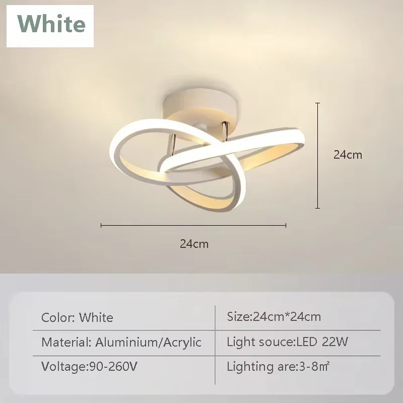 Modern LED Ceiling Light Led Lamps Aisle Stair Corridor Balcony Cloakroom Entrance Hotel Hallway Home Decor Led Lighting Lustre