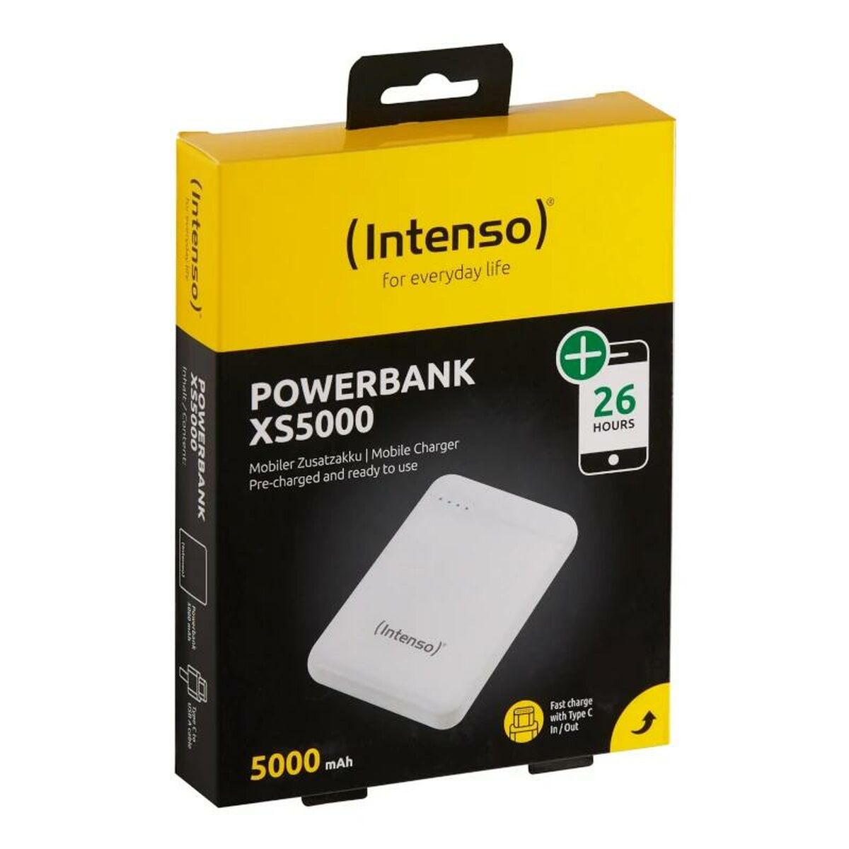 Powerbank INTENSO XS5000 5000 mAh - NordicDeals