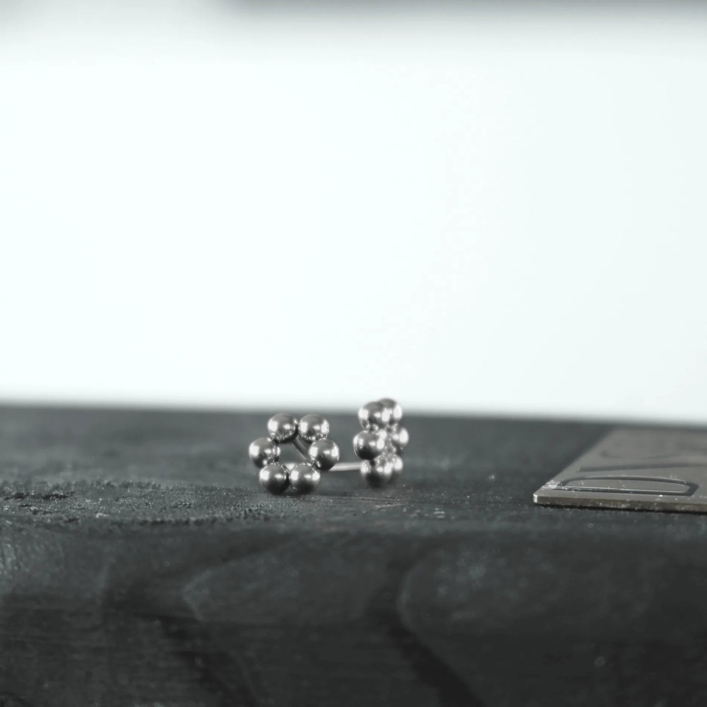 Passion Waterproof Circle Ball Earring Silver Plating - NordicDeals