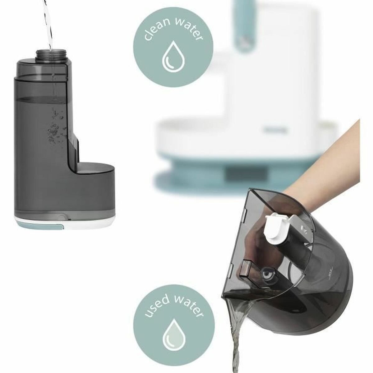 vacuum cleaner Hkoenig White - NordicDeals