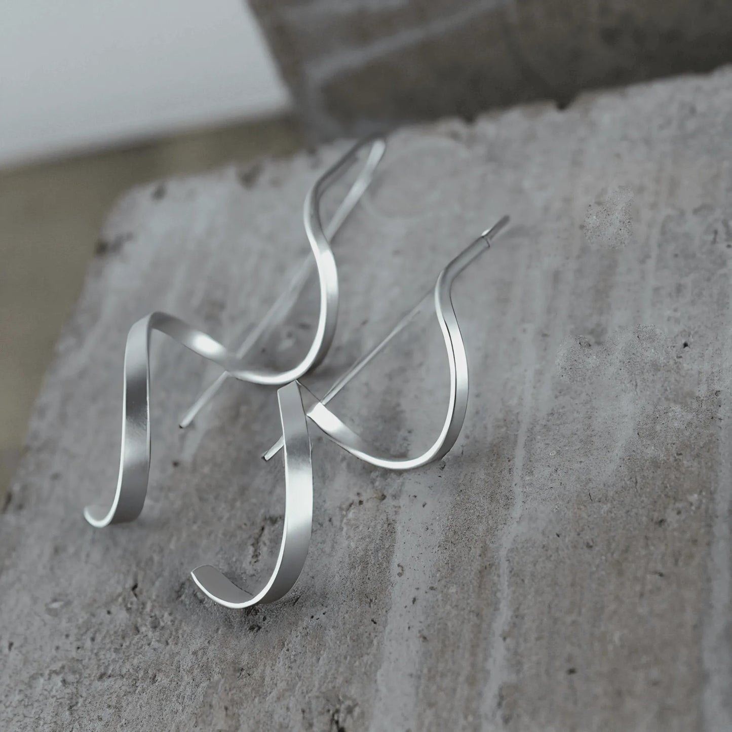 Tara Spinning Earring Silver Plating - NordicDeals