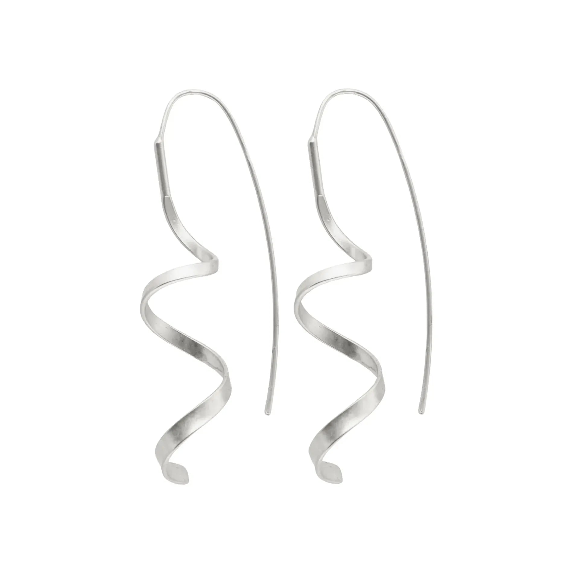 Tara Spinning Earring Silver Plating - NordicDeals