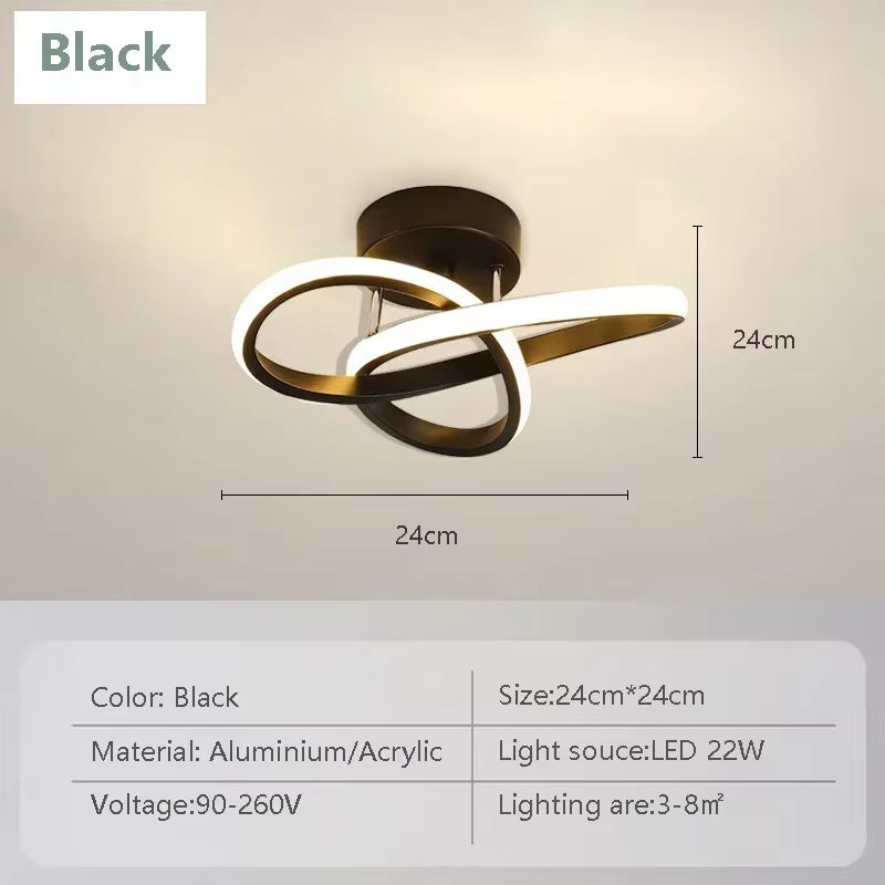 Modern LED Ceiling Light Led Lamps Aisle Stair Corridor Balcony Cloakroom Entrance Hotel Hallway Home Decor Led Lighting Lustre