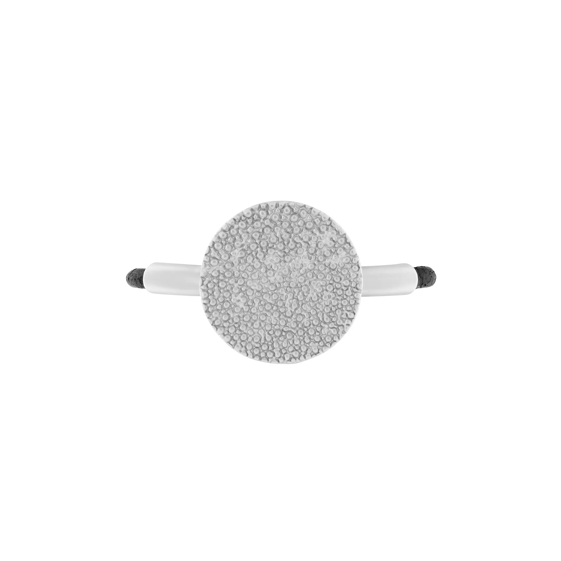 Nostalgia Diagonal Leather Bracelet Silver Plating - NordicDeals