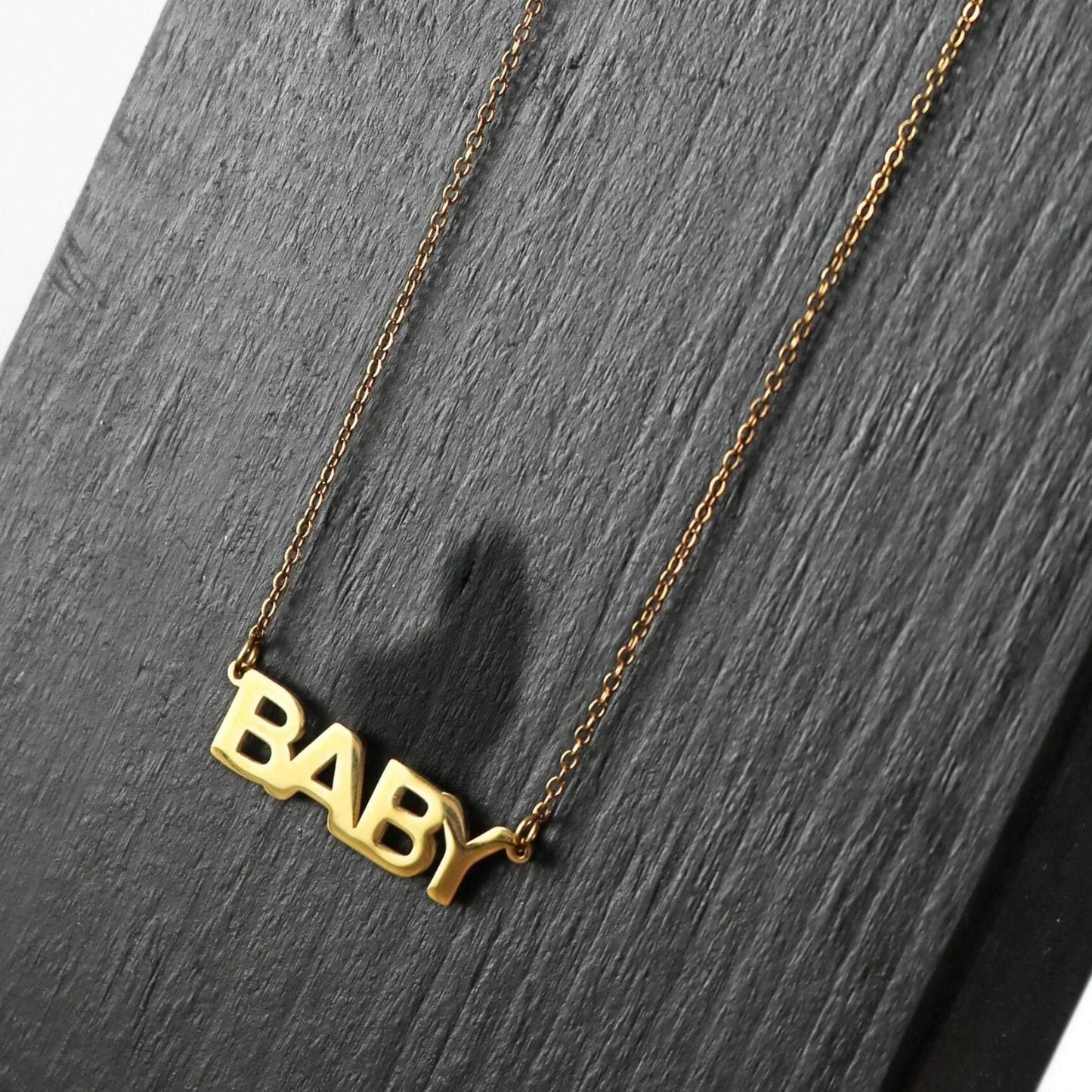 Love Waterproof BABY Necklace 18K Gold Plating - NordicDeals