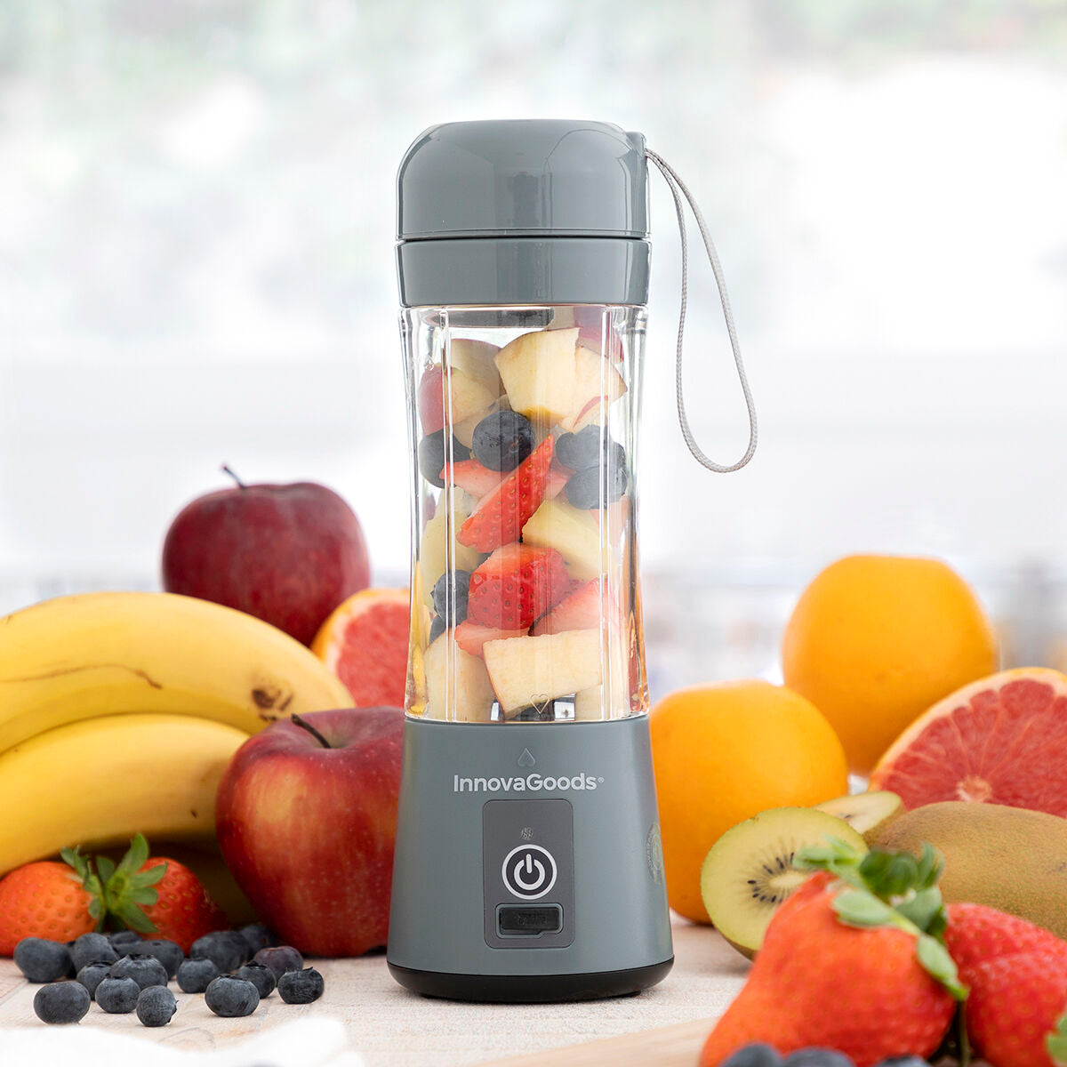 Portable Rechargeable Cup Blender Shakuit InnovaGoods - NordicDeals