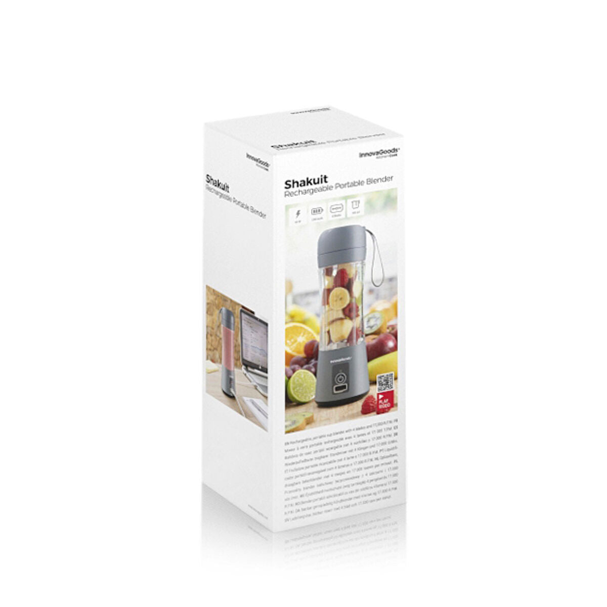 Portable Rechargeable Cup Blender Shakuit InnovaGoods - NordicDeals
