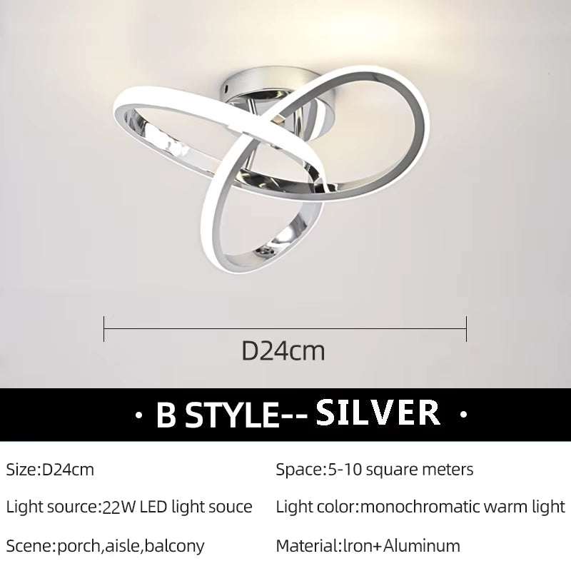 Modern LED Aisle Ceiling Lights Nodic Home Lighting Led Surface Mounted for Bedroom Living Room Corridor Light Balcony Lights