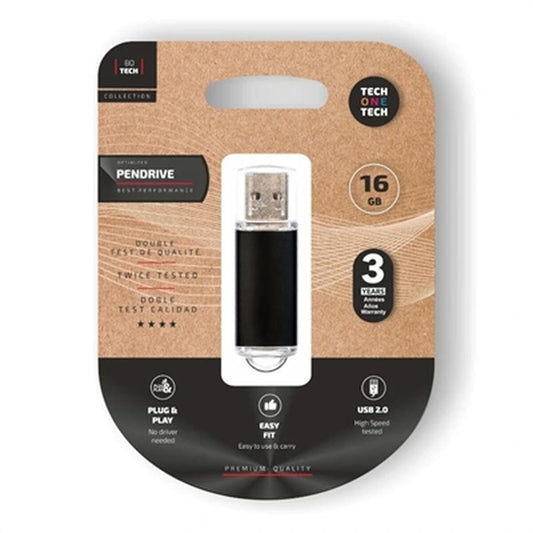 USB stick Tech One Tech Basic 16 GB - NordicDeals