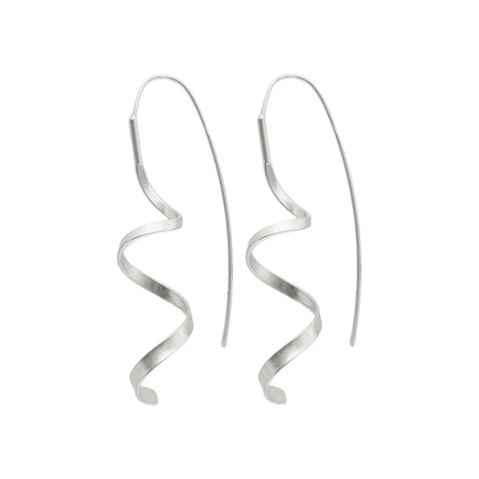 Tara Spinning Earring Silver Plating - NordicDeals