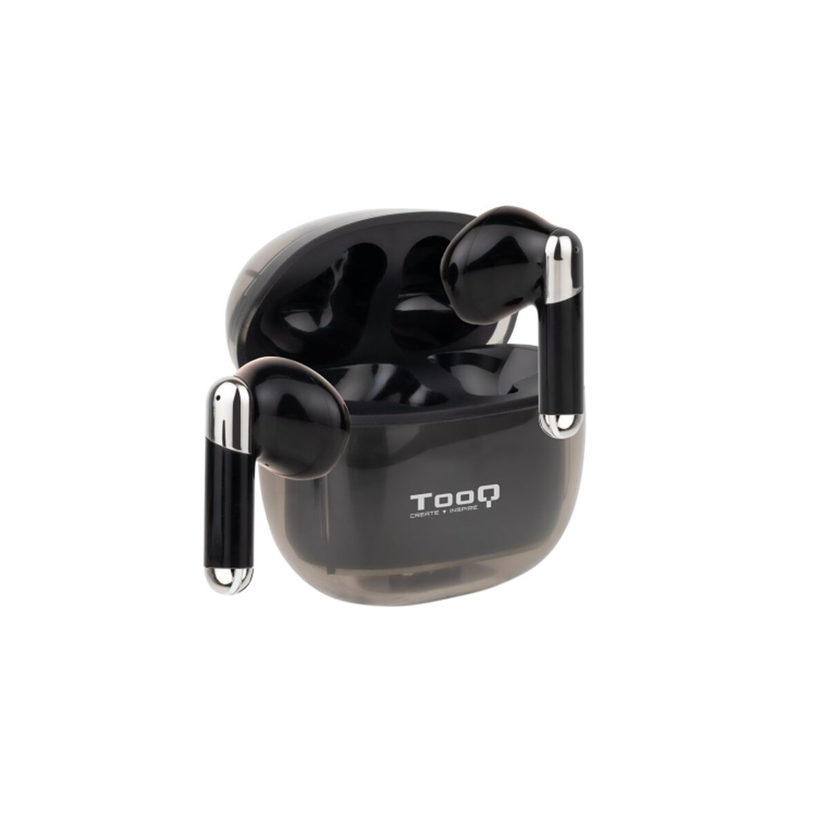 Headphones with Microphone TooQ TQBWH-0054B - NordicDeals