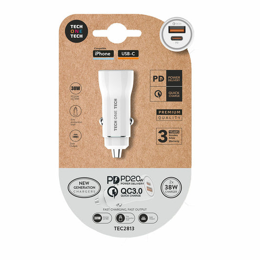 Car Charger Tech One Tech TEC2813 - NordicDeals