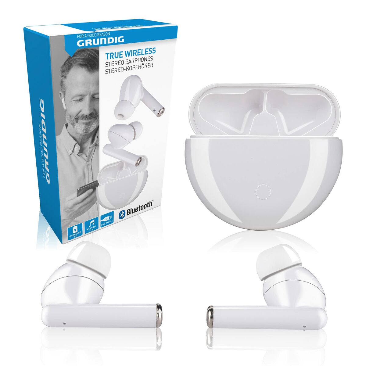 Bluetooth Headset with Microphone Grundig - NordicDeals
