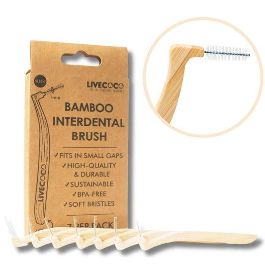 Bamboo Interdental Brushes (Reusable-7 pack) - NordicDeals